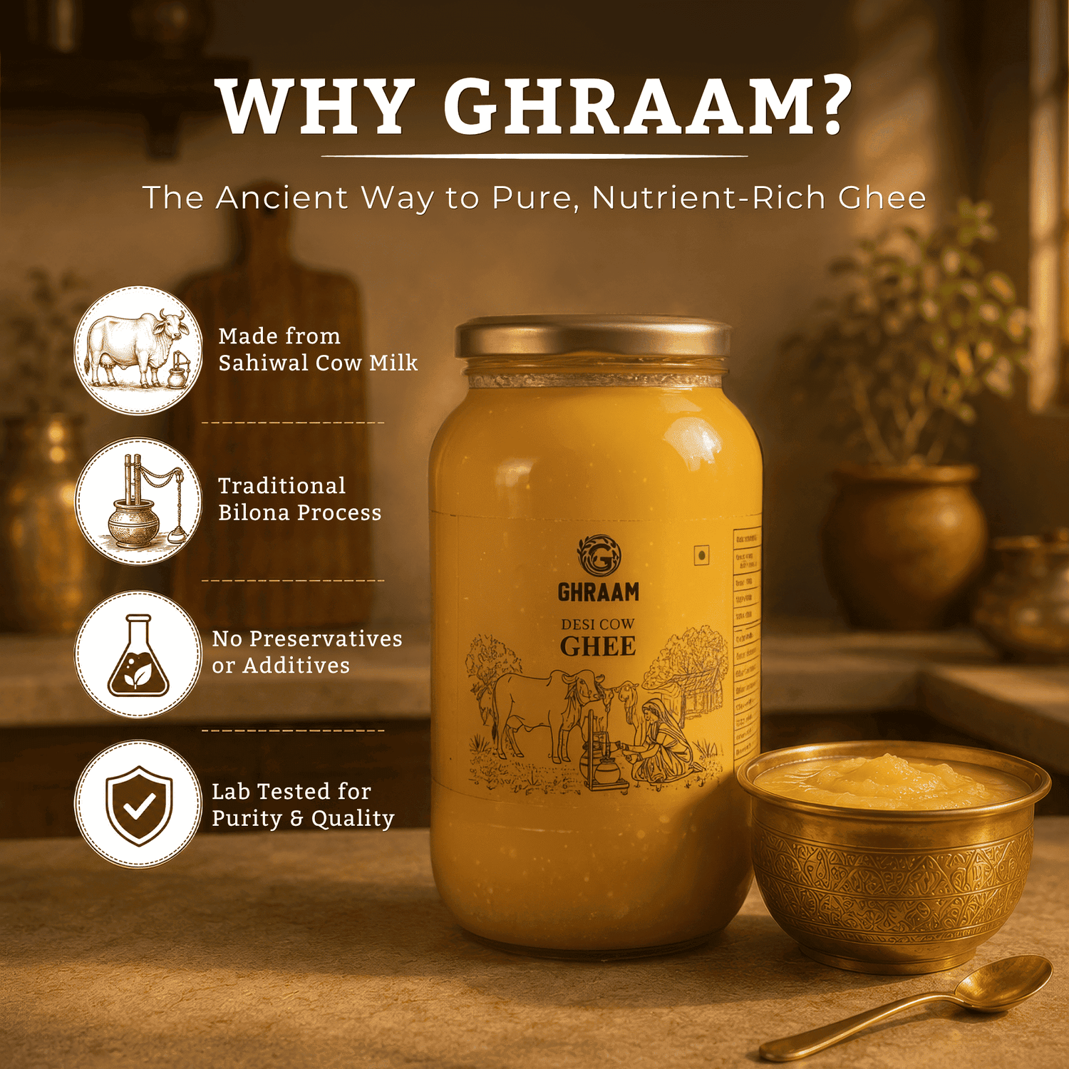 Pure Cow Ghee